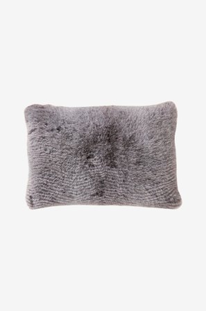 Skinnwille - Kudde Wave 40x60 - Grå - Prydnadskuddar & kuddfodral - Från Homeroom