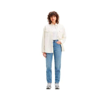 Levi's, Straight Jeans Blauw, Dames, Maat:W28