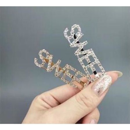Hårnål med ordet ''Sweet'' i strass