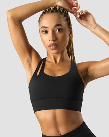 ICANIWILL - Stance Sports Bra Black - Sports-BH - Damer - Træningstøj fra ICIW