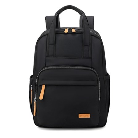 Resväska Ryggsäck Kabin 15 Tums Laptop Väska Liten Ryggsäck Dagryggsäckar För College Arbete Svart