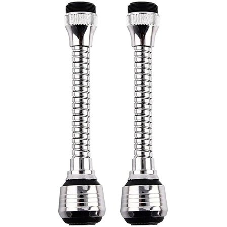 2 kappaletta hana jatko, kääntyvä jatko suodatin, hana suihku jatko, 360° säädettävä suutin suodatin, kaksi tilaa säädettävä, keittiöön