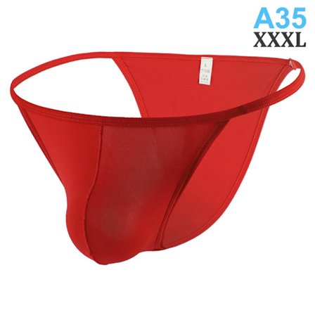 Erotiska Mini Kalsonger Män Sexiga Kalsonger Låg Midja T-Back Underkläder T - Perfet