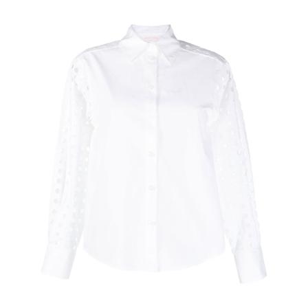 Chloé, Shirts Biały, Kobieta, Rozmiar: L