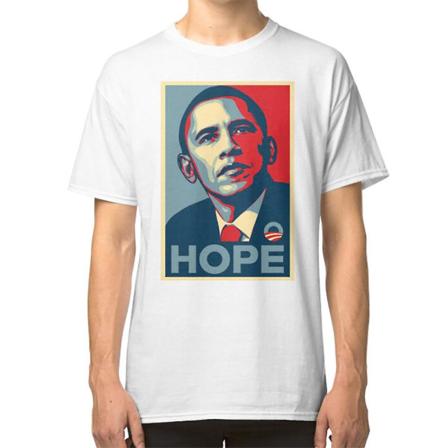 Barack Obama Hope Poster T-shirt XL