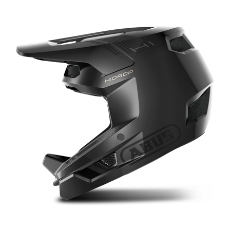 Casco MTB ABUS HiDrop Lucido Lucente/Nero L