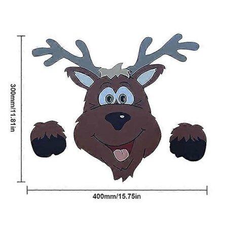 Julepynt Julenissen Reinsdyr-nissen Kikker Gjerde Juledekor Utendørs Festlighet Til Anledningen Navidad