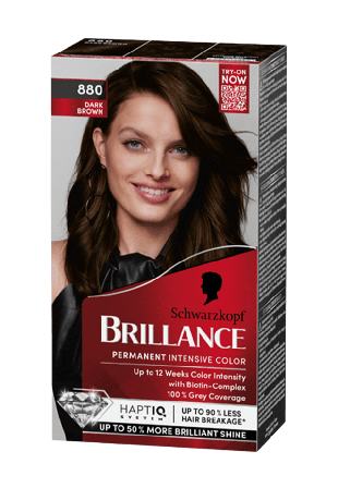 Schwarzkopf Brillance Hårfärg Dam Brun ONESIZE