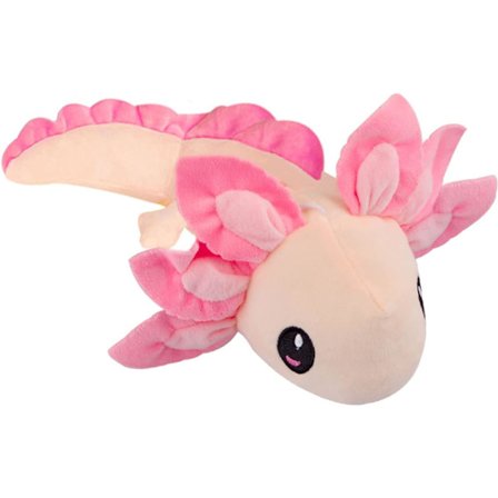 "Axolotl plyslegetøj, Axolotl krammedyr, 14,6'' Kawaii dukkelegetøjsgaver til drenge piger (lyserød)"
