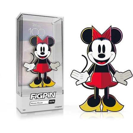 FiGPiN - Disney 100 års Jubilæum - Minnie Mouse Emblemstift (1076) [SAMLEOBJekter] Stift, Samleobjekt USA import
