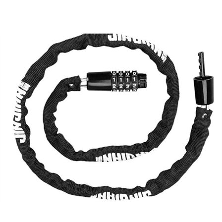 Sykkel Passordlås Sykkel 4-sifferlås SVART