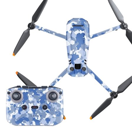 Vattentät självhäftande PVC Drone Hud Kroppsskydd Fjärrkontroll Arm Skydd för Mavic 3 Tillbehör