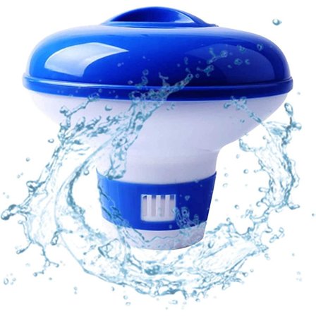 Pool Dosering Flottör, Kemisk Dispenser Klor Dosering, Dosering Flottör Med Justerbara Ventiler Kemisk Dispenser