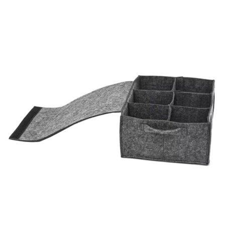 Camping Filt Tallrikshållare Filt Muggorganisatör Porslinsorganisatör Filtmaterial Camping Filt Muggpåsar för Muggar och Tallrikar