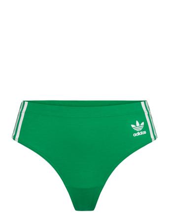 Thong Stringtruse Undertøy Grønn Adidas Originals Underwear*Betinget Tilbud
