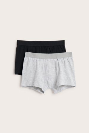 Kappahl | Boxerkalsonger 2-pack | Svart