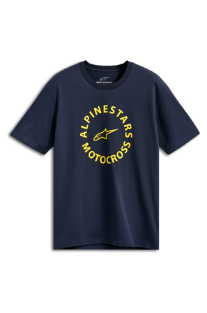 Camiseta Alpinestars Cross CSF Azul Marino XL