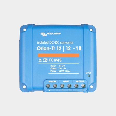 DC/DC-muunnin 12 V - 12 V Victron Orion-Tr Isolated 12/12-18, 220 W, 18 A