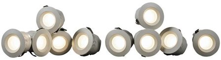 Hide-a-Lite Core Smart Downlight 45°, vit, 3000 K, 10-pack, Belysning