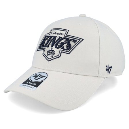 47 Brand - NHL Beige adjustable Caps - Los Angeles Kings NHL Vintage 47 Mvp Bone Adjustable @ Hatstore