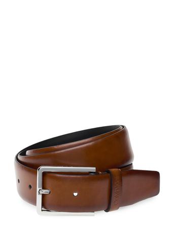 3.5Cm Bombed Belt Accessories Belts Classic Belts Calvin Klein