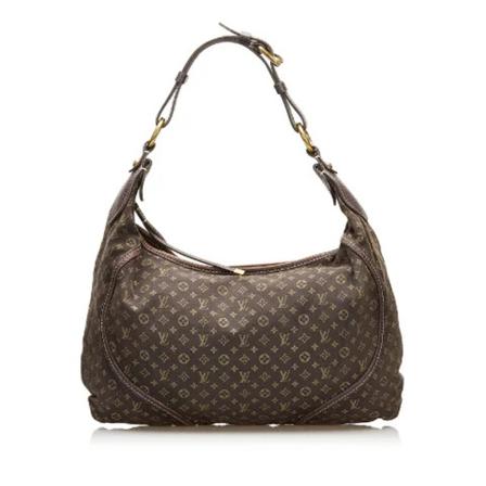 Louis Vuitton Vintage, Pre-owned Canvas louis-vuitton-bags Bruin, unisex, Maat:ONE Size