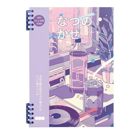 Lösblad Anteckningsbok 120 Sidor Påfyllningsbar Avtagbar Bläckfast Tjockt Papper Spiral Anteckningsbok Kontor Skola Rutat Papper