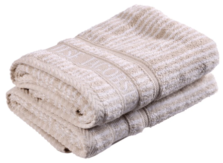 Ilse Jacobsen Håndkle Sand-Beige Stripes 70x140