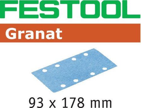 Festool STF GR Slippapper 93x178mm, 100-pack P220, Maskintillbehör & förbrukning