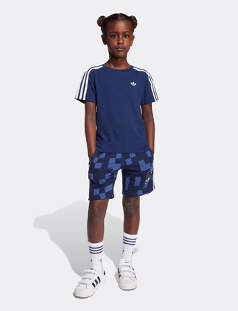 adidas Originals Short Tee Set - Blue - 104