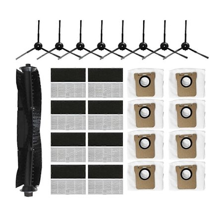 Kompatibel med Ultenic T10 Pro hovedsidebørste Hepa-filter