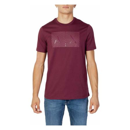 Armani Exchange T-Shirts , Rood , Heren , Maat: M