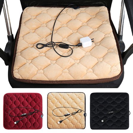 Elektrisk värmedyna USB uppvärmd sittdyna Varmdyna för hemstolsbilstolar