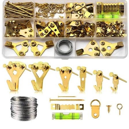 196 stk Bildehengere Hengesett Gips