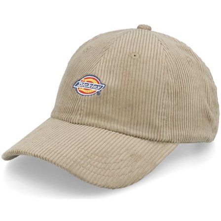Dickies - Beige unconstructed Cap - Hardwick Cord Cap Khaki Dad Cap @ Hatstore