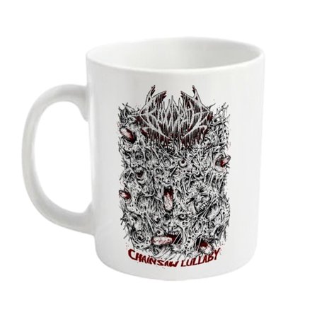 Bloodbath Chainsaw Lullaby Mug En Storlek Vit