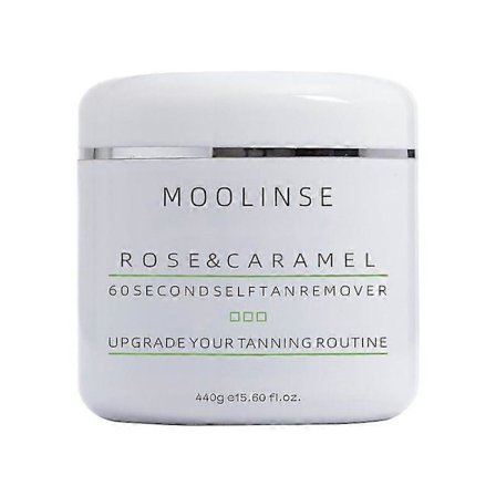 Tan Remover Self, Rose & Carame Purity 60 Second Miracle Express Selvbrunerfjerner & Eksfolierende Tan Eraser Kroppsskrubb