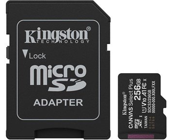 Kingston-256GB microSDXC Canvas Select Plus Gen3-256GB microSDXC Canvas Select Plus Gen3-Data storage-Minnekort