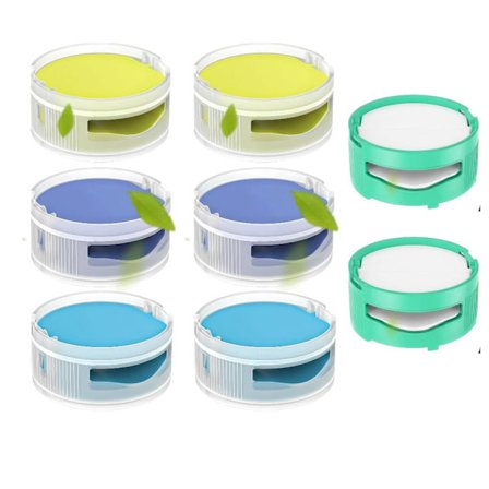 8 st Luktneutraliseringspatron Ersättning för Luftrenare, AZ3000 AZ3002 HZ3000 HZ3002 IZ862H IZ562H ZD550 för Dammsugare