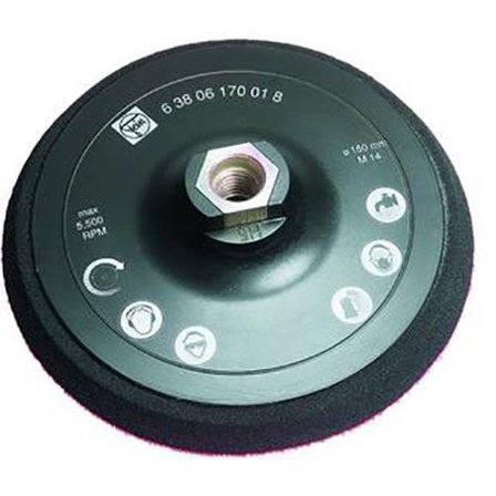Fein 63806171017 Støttetallerken M14 Ø 200 mm, Maskintilbehør & forbruk