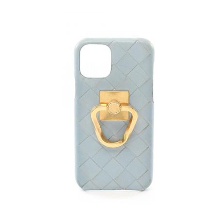 Bottega Veneta Vintage Pre-owned Iphone 11 Pro Case Blå, Dame Vintage Accessories, Størrelse: ONE Size