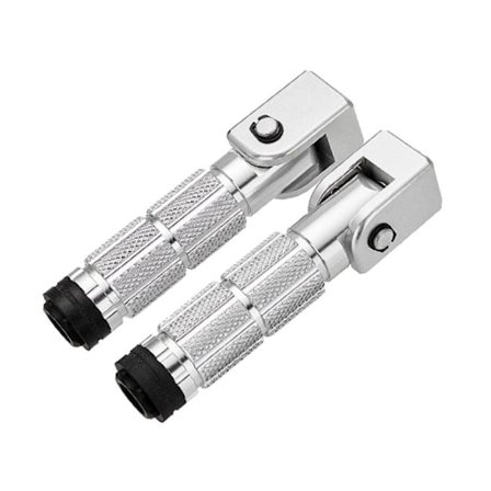 1 par Motorcykelmodifieringstillbehör M10 Motorcykelfotpinnar i aluminium