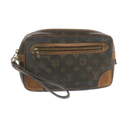 Louis Vuitton Vintage, Pre-owned Marly Dragonne bag Bruin, Heren, Maat:ONE Size,leer