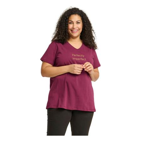 Adia Maren T-Shirt Lilla, Dame T-shirts