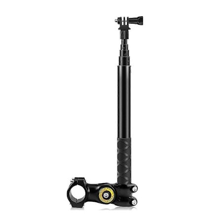 Motorsykkel Sykkel Styre Feste Telefon Kamera Mount Brakett Adapter & Monopod Stativ for Insta 3