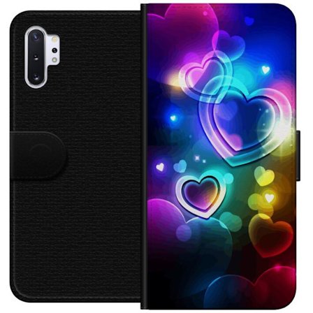 Kompatibelt Plånboksfodral till Samsung Samsung Galaxy Note10+ NeonÄlskling