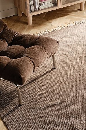 Jotex - Baumwollteppich Baumwolle/Baumwolle Einfarbig TONE - Kaufen Baumwoll- und Flickenteppiche bei Jotex