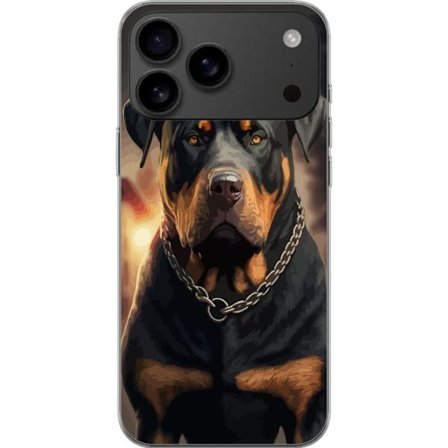 Kompatibel Mobilcover til Apple iPhone 17 Pro Max Rottweiler