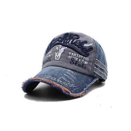 Baseballkasket Justerbar Rebound Baseballkasket Bomuldskasket Retro