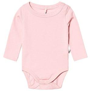 A Happy Brand Pink Long Sleeve Baby Body 74/80 cm - All in ones - 74/80 cm - Pink